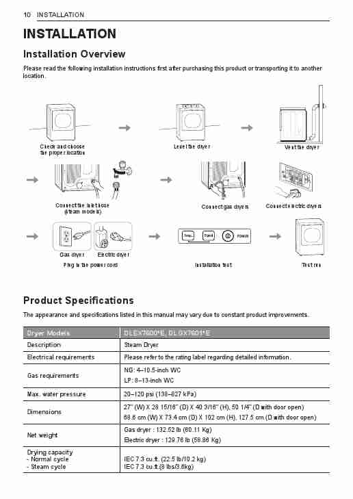 Lg Gas Dryer Installation Manual-page_pdf